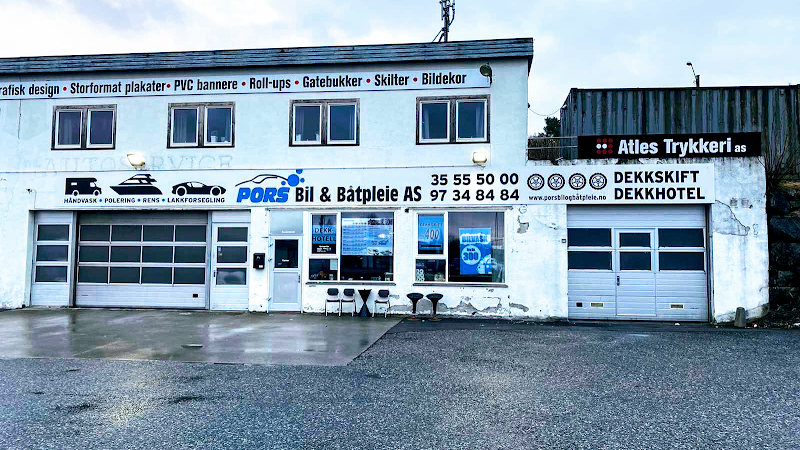 Bilde fra PORS BIL OG BÅTPLEIE AS i Porsgrunn